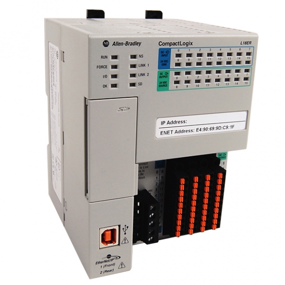 Nouvel automate Ethernet Allen-Bradley CompactLogix 5370 1769-L18ER-BB1B Nouvel automate Ethernet Allen-Bradley CompactLogix 5370 1769-L18ER-BB1B