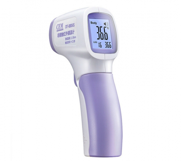 Nouveaux thermomètres infrarouges frontaux cliniques sans contact DT-8806S CEM