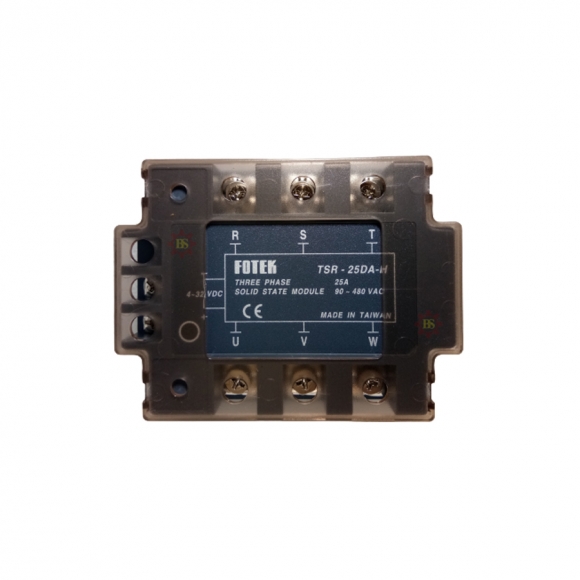 Nouveau relais statique triphasé TSR25DAH FOTEK