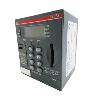 Nouveau contrôleur logique programmable 1SAP130300R0271 ABB PM573-ETH AC500 CPU