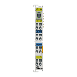 Nouveau EL1034 BECKHOFF EtherCAT Terminal, entrée numérique 4 canaux, 24 V DC, 10 s, libre de potentiel