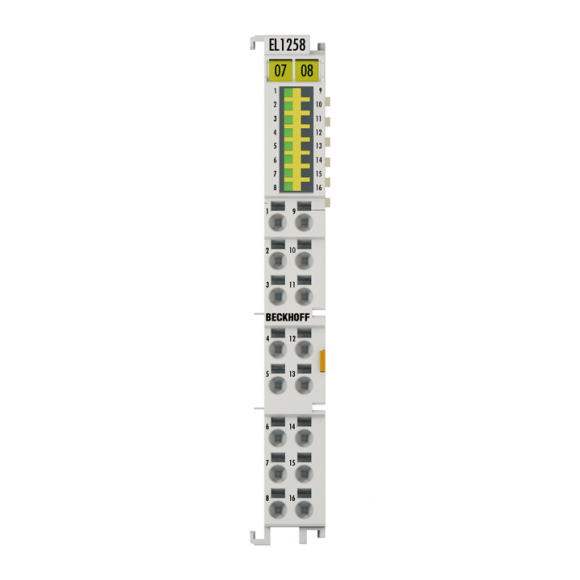 Nouveau EL1258 BECKHOFF EtherCAT Terminal, entrée numérique 8 canaux, 24 V DC, 1 s, multi-horodatage