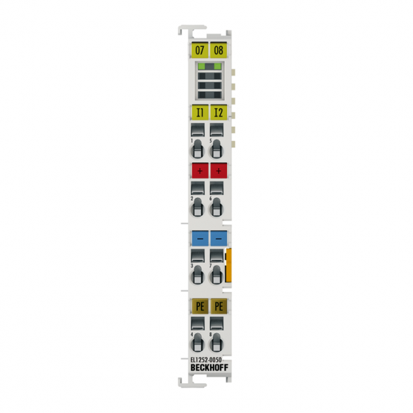 Nouveau EL1262-0050 BECKHOFF EtherCAT Terminal, entrée numérique à 2 canaux, 5 V DC, 1 s, suréchantillonnage