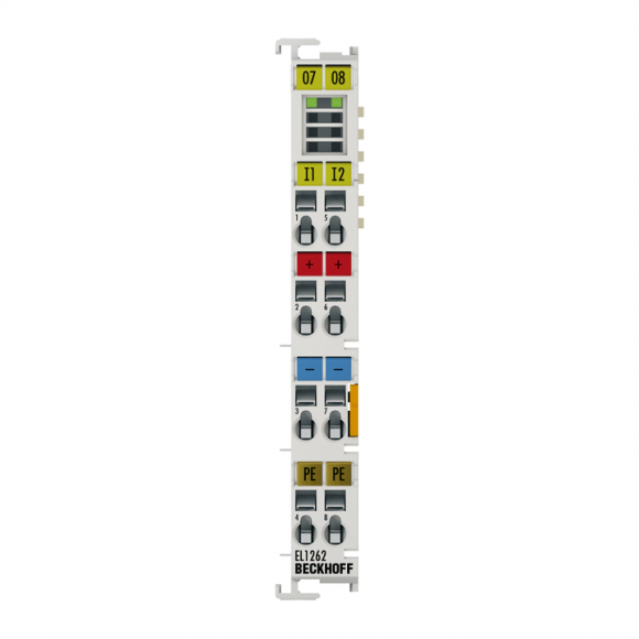 Nouveau EL1262 BECKHOFF EtherCAT Terminal, entrée numérique à 2 canaux, 24 V DC, 1 s, suréchantillonnage