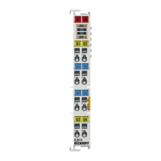 Nouveau EL2014 BECKHOFF EtherCAT Terminal, sortie numérique à 4 canaux, 24 V DC, 0,5 A, avec diagnostic
