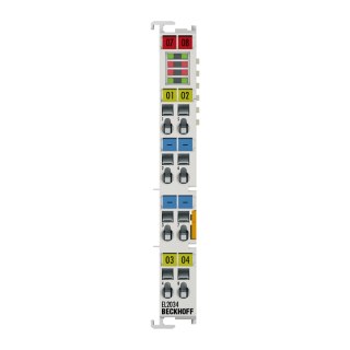 Nouveau EL2034 BECKHOFF EtherCAT Terminal, sortie numérique à 4 canaux, 24 V DC, 2 A, avec diagnostic