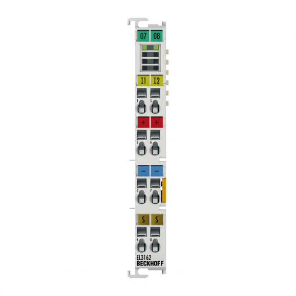 Nouveau EL3162 BECKHOFF EtherCAT Terminal, entrée analogique 2 canaux, tension, 0 Nouveau EL3162 BECKHOFF EtherCAT Terminal, entrée analogique 2 canaux, tension, 0