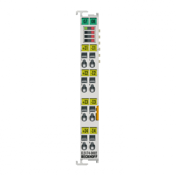 Nouveau EL3174-0002 BECKHOFF EtherCAT Terminal, entrée analogique 4 canaux, multifonction, Nouveau EL3174-0002 BECKHOFF EtherCAT Terminal, entrée analogique 4 canaux, multifonction,