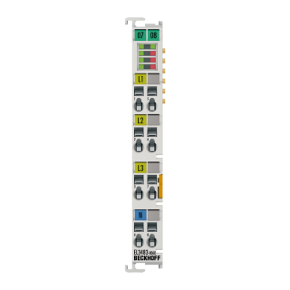Nouveau EL3483-0060 BECKHOFF EtherCAT Terminal, entrée analogique à 3 canaux, surveillance secteur, 480 V AC, 24 bits, avec valeurs analogiques