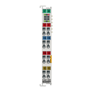 Nouveau EL3681-0020 BECKHOFF EtherCAT Terminal, entrée analogique 1 voie, multimètre, 300 V AC/DC, 10 A, 19 bits, calibré en usine Nouveau EL3681-0020 BECKHOFF EtherCAT Terminal, entrée analogique 1 voie, multimètre, 300 V AC/DC, 10 A, 19 bits, calibré en usine