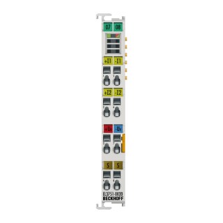 Nouveau EL3751-0020 BECKHOFF EtherCAT Terminal, entrée analogique 1 canal, multifonction, 24 bits, 10 ksps, calibré en usine