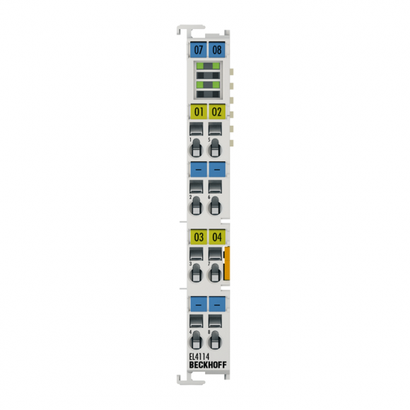 Nouveau EL4114 BECKHOFF EtherCAT Terminal, sortie analogique 4 canaux, courant, 0