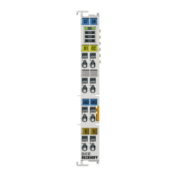 Nouveau terminal EL4132 BECKHOFF EtherCAT, sortie analogique 2 canaux, tension,