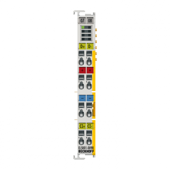 Nouveau EL5001-0090 BECKHOFF EtherCAT Terminal, interface codeur 1 voie, SSI, TwinSAFE SC