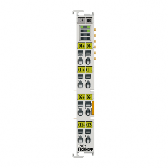 Nouveau EL5002 BECKHOFF EtherCAT Terminal, interface codeur 2 canaux, SSI Nouveau EL5002 BECKHOFF EtherCAT Terminal, interface codeur 2 canaux, SSI
