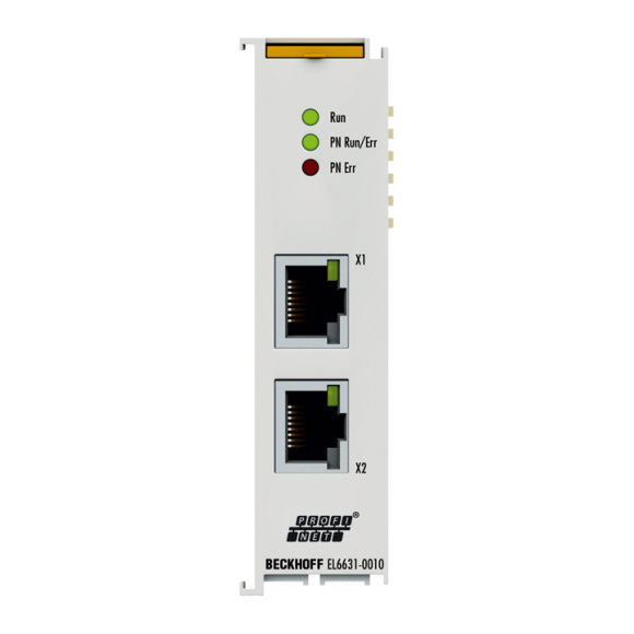 Nouveau EL6631-0010 BECKHOFF EtherCAT Terminal, interface de communication 2 ports, PROFINET RT, appareil Nouveau EL6631-0010 BECKHOFF EtherCAT Terminal, interface de communication 2 ports, PROFINET RT, appareil