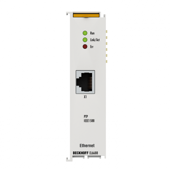 Nouveau terminal EL6688 BECKHOFF EtherCAT, interface de communication à 1 port, IEEE 1588/PTP, maître/esclave
