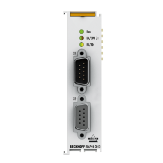 Nouveau EL6740-0010 BECKHOFF EtherCAT Terminal, interface de communication 1 canal, Interbus, esclave