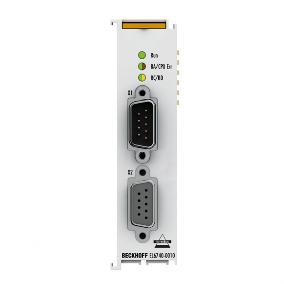 Nouveau EL6740-0010 BECKHOFF EtherCAT Terminal, interface de communication 1 canal, Interbus, esclave