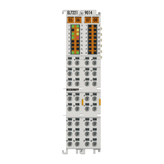 Nouveau EL7221-9014 BECKHOFF EtherCAT Terminal, interface de mouvement à 1 canal, servomoteur, 48 V DC, 8 A, OCT, adapté aux applications STO