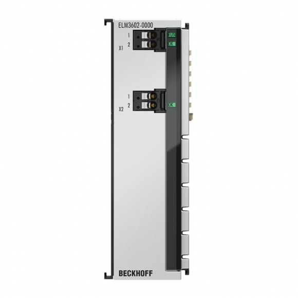 Nouveau ELM3602-0000 BECKHOFF EtherCAT Terminal, entrée analogique 2 canaux, IEPE/accéléromètre, 24 bits, 50 ksps