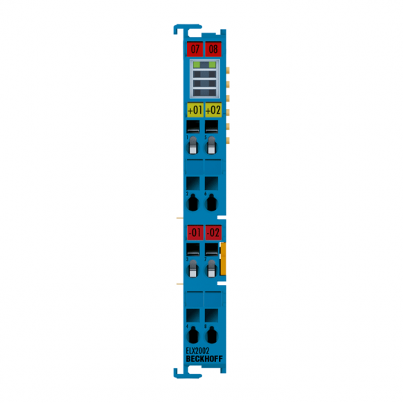 Nouveau ELX2002 BECKHOFF EtherCAT Terminal, sortie numérique à 2 canaux, 24 V DC, 45 mA, Ex i Nouveau ELX2002 BECKHOFF EtherCAT Terminal, sortie numérique à 2 canaux, 24 V DC, 45 mA, Ex i