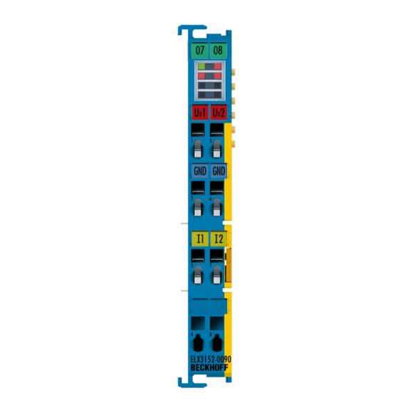 Nouveau ELX3152-0090 BECKHOFF EtherCAT Terminal, entrée analogique 2 canaux, courant, 0/4 Nouveau ELX3152-0090 BECKHOFF EtherCAT Terminal, entrée analogique 2 canaux, courant, 0/4