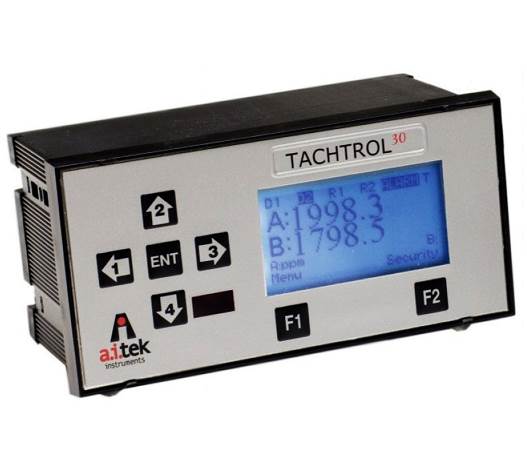 Nouveau T77630-10 AI-Tek Instruments Tachymètre numérique à double entrée TACHTROL 10 et 30